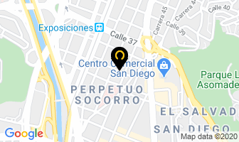Mapa de Mesas Y Enchapes en Medellín