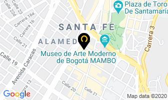 Mapa de Mesiere Sandwich en Bogotá D.C