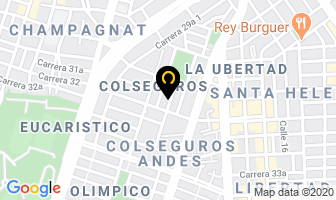 Mapa de Mesogold Beauty Supply S.a.s en Cali