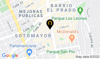 Mapa de Meson Aragones en Bucaramanga