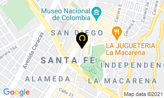 Mapa de Mesón Europeo en Bogotá D.C
