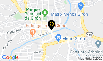 Mapa de Mesón Lenguerke en Girón