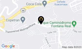 Mapa de Metal Formas Roa en Bucaramanga