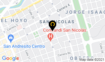 Mapa de Metal Grill en Cali