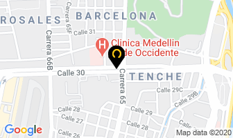 Mapa de Metal Muebles Ltda. en Medellín