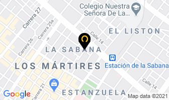 Mapa de Metal Plas en Bogotá D.C