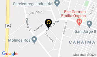 Mapa de Metal Reciclar en Neiva