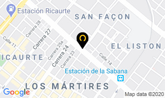 Mapa de Metalagro Ltda. en Bogotá D.C