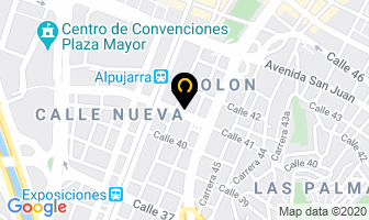 Mapa de Metalbronces en Medellín
