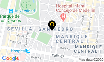 Mapa de Metalbronces S.a.s. en Medellín