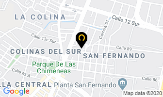 Mapa de Metalcarpas en Medellín