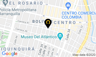 Mapa de Metales Preciosos en Barranquilla