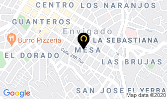 Mapa de Metales Y Maderas en Envigado