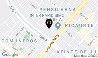 Mapa de Metalesa Ltda. en Bogotá D.C