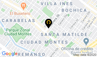 Mapa de Metálicas Bohórquez en Bogotá D.C