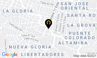Mapa de Metalicas D. C en Bogotá D.C