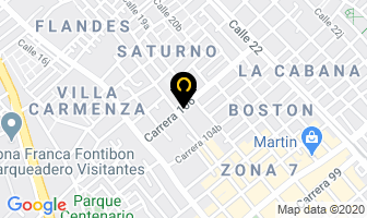 Mapa de Metálicas D.h. en Bogotá D.C