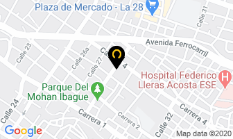 Mapa de Metálicas Emy en Ibagué