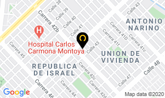 Mapa de Metálicas J.3m en Cali