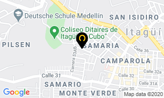 Mapa de Metálicas J.e. en Medellín