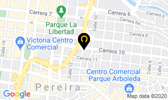 Mapa de Metalicas La 10 en Pereira