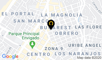 Mapa de Metalicas Relampago (Jairo Ramirez) en Envigado