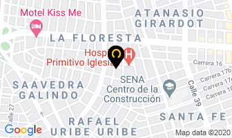 Mapa de Metálicas R.m. en Cali