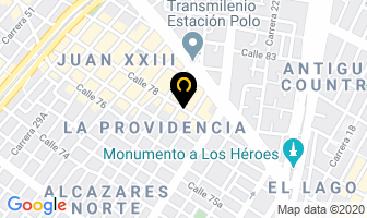 Mapa de Metàlicas Romero en Bogotá D.C