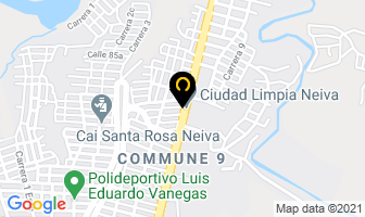 Mapa de Metalicas Samuel en Neiva