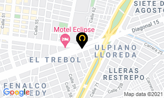 Mapa de Metálicas Star en Cali