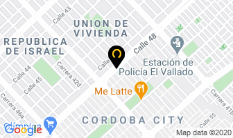 Mapa de Metálicos Franco en Cali