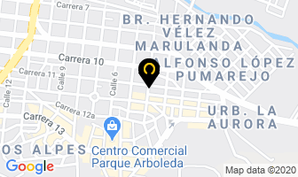 Mapa de Metalinox Pereira en Pereira