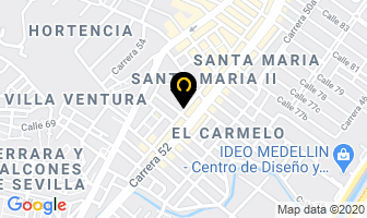 Mapa de Metalmecánica Jerry en Itaguí