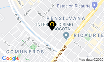 Mapa de Metalnec en Bogotá D.C