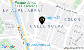 Mapa de Metalplast en Medellín