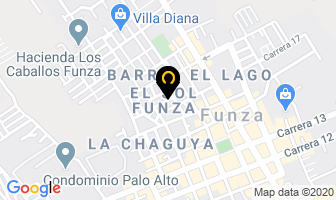 Mapa de Metalpor en Funza