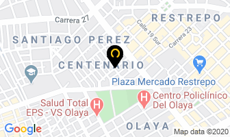 Mapa de Metalrec en Bogotá D.C