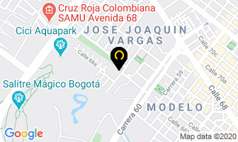 Mapa de Metalúrgica Fdc en Bogotá D.C