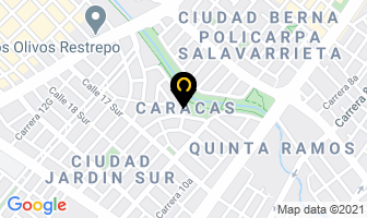 Mapa de Metalúrgicas Hervar en Bogotá D.C