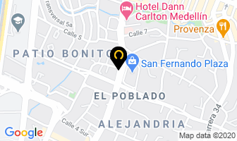 Mapa de Metrik Solution S.a. en Medellín