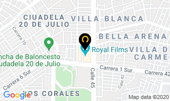 Mapa de Metro Bingo en Barranquilla