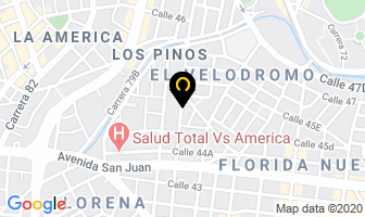 Mapa de Metroalarmas Ltda. en Medellín