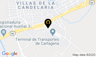 Mapa de Metrocar Ltda. en Cartagena