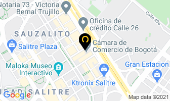 Mapa de Metrocuadrado.com S.a. en Bogotá D.C