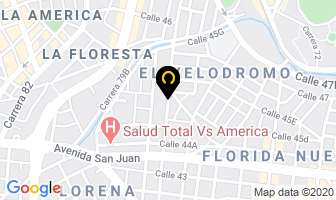 Mapa de Metrolarmas Ltda en Medellín
