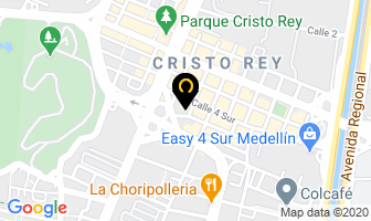 Mapa de Metryco en Medellín