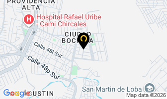 Mapa de Mex Servicios en Bogotá D.C