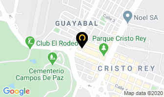 Mapa de Mexicanitas en Medellín