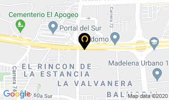 Mapa de Mexichem Resinas en Bogotá D.C