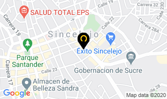Mapa de Meza Licores en Sincelejo